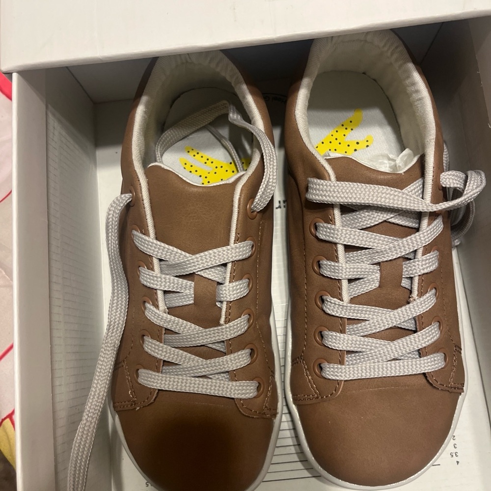 Men's Brown Casual Lace-Up Sneakers